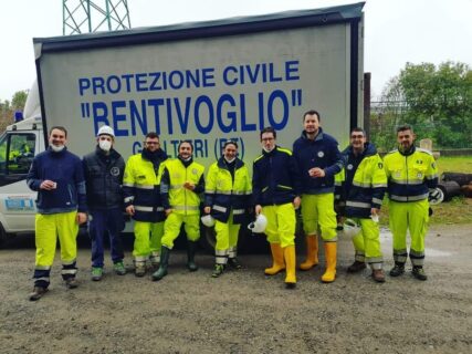 Protezione Civile Bentivoglio_esercitazione_14-11-2021